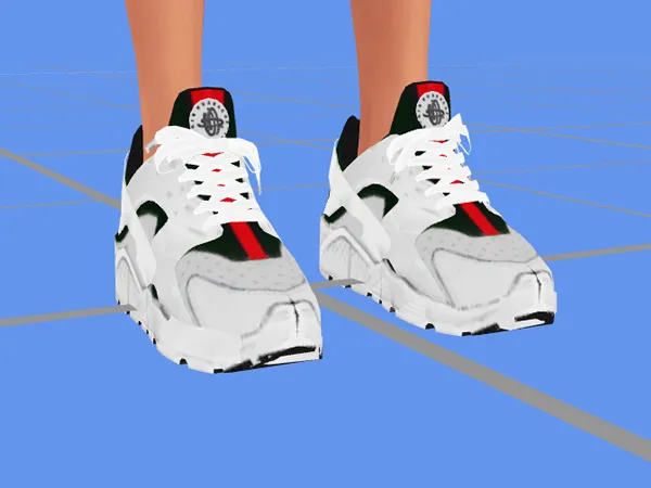 Alpha Gucci Huaraches by simsfinds - The Sims 4 Custom Content