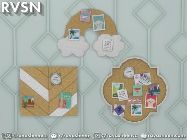 RAVASHEEN's Major Inspo Corkboard Add On