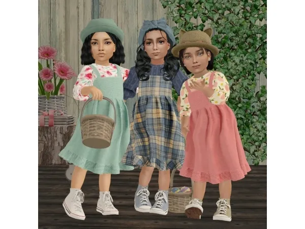 Valentina Dress by simsfinds - The Sims 2 Custom Content