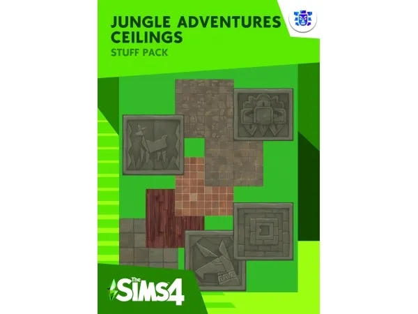 Maxis Match Jungle Adventures Ceilings by simsfinds - The Sims 4 Custom Content