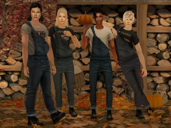 Darte77 male Overall by aklira - The Sims 2 Custom Content