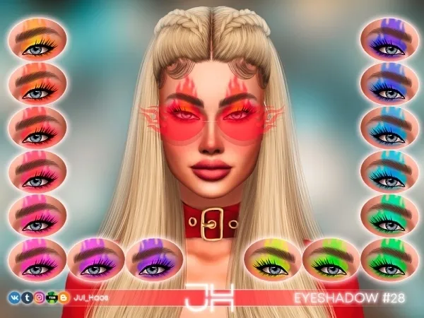 Alpha JUL_HAOS [COSMETICS] EYESHADOW 28 by thesimsresource - The Sims 4 Custom Content
