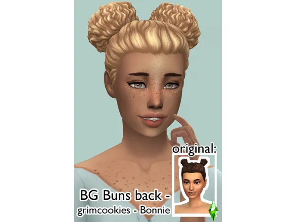 Maxis Match HAIR CONVERSIONS by simsfinds - The Sims 4 Custom Content