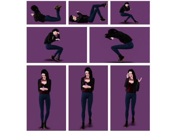 Don't Cry Duo Poses |Sims 4 Poses