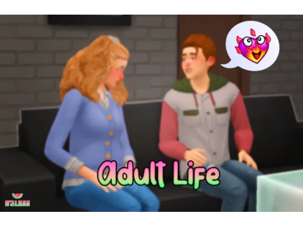 Mix Adult Life 18 Mod by simsfinds - The Sims 4 Custom Content