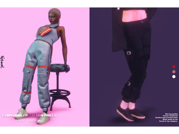 Maxis Match Cargo Pants by serenity-cc - The Sims 4 Custom Content