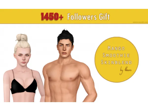 Mango Smoothie Mango Yogurt Skinblends by simsfinds - The Sims 3 Custom Content