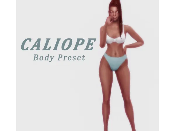 Mix Caliope Body Preset by simsfinds - The Sims 4 Custom Content