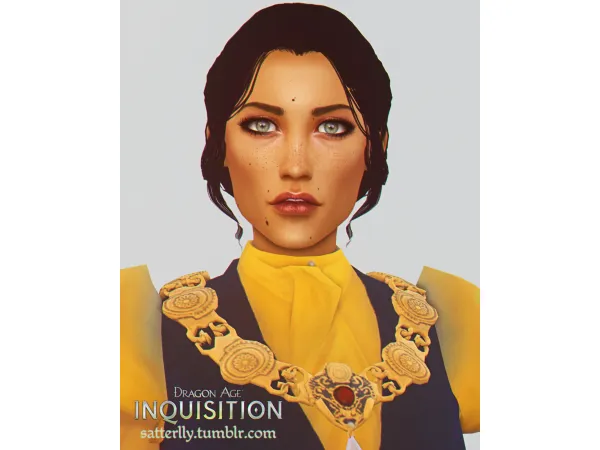 Maxis Match Dragon Age Inquisition Josephine Moles by simsfinds - The Sims 4 Custom Content