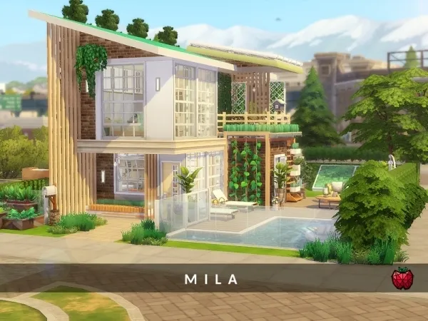 Maxis Match melapples' Mila tiny home no - The Sims 4 Custom Content