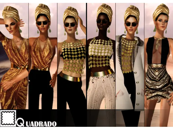 QUADRADO 2017 COLLECTION by simsfinds - The Sims 2 Custom Content