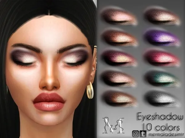 Alpha mermaladesimtr's Eyeshadow MM07 - The Sims 4 Custom Content