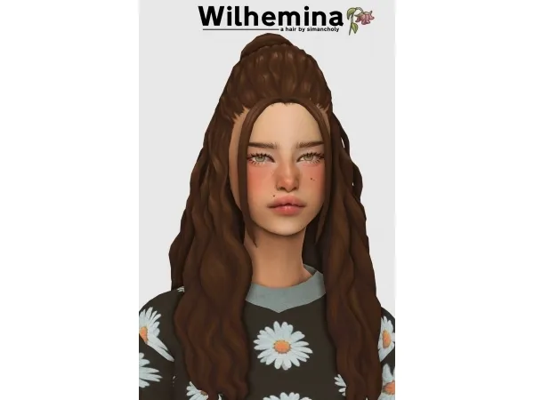 Maxis Match Wilhemina by simsfinds - The Sims 4 Custom Content