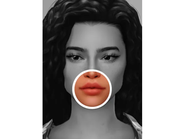 Mix Lip Preset 3 - The Sims 4 Custom Content