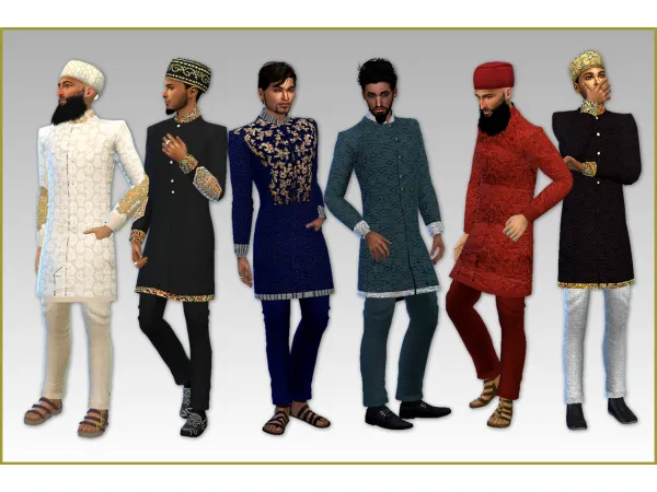 Alpha Gloriana Dashiki Pakistani YM by simsfinds - The Sims 4 Custom Content