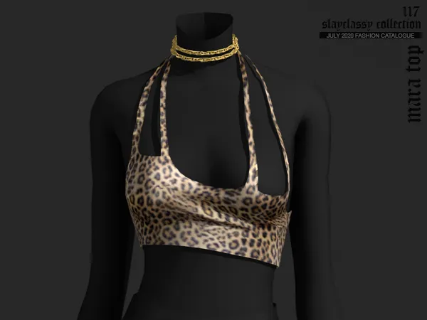 Alpha SC117 Mara Top by slayclassy - The Sims 4 Custom Content