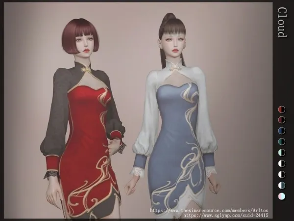 Alpha Arltos' Cloud by thesimsresource - The Sims 4 Custom Content