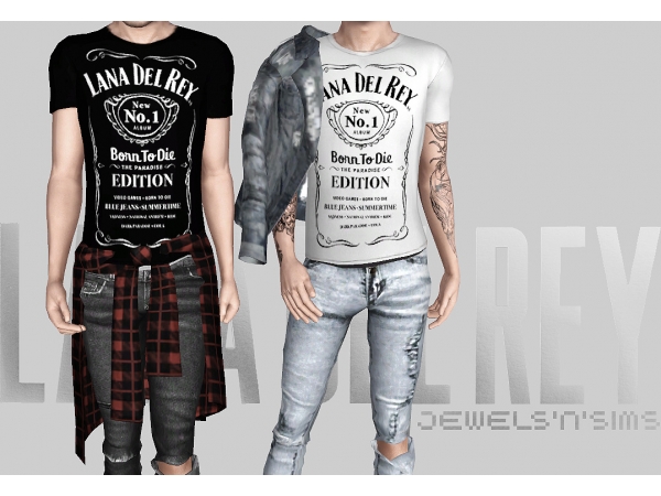 Lana del rey 2024 jack daniels t shirt