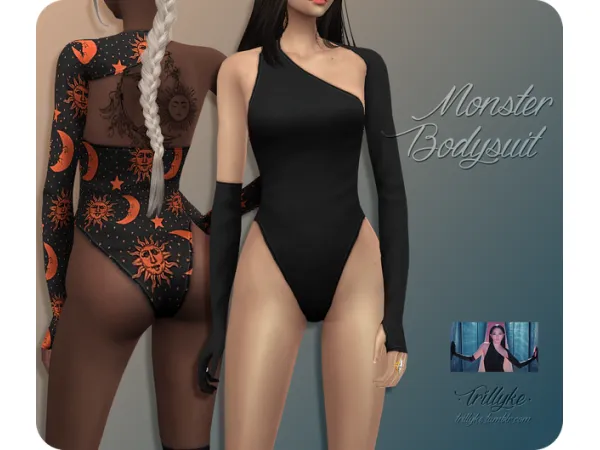 Maxis Match Monster Bodysuit by simsfinds - The Sims 4 Custom Content