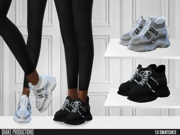 Maxis Match ShakeProductions 490 Sneakers by thesimsresource - The Sims 4 Custom Content