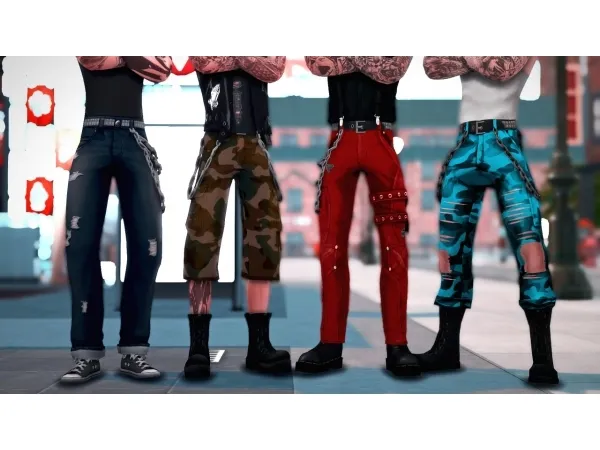 Maxis Match Your Lovely Anarchist Pack - The Sims 4 Custom Content