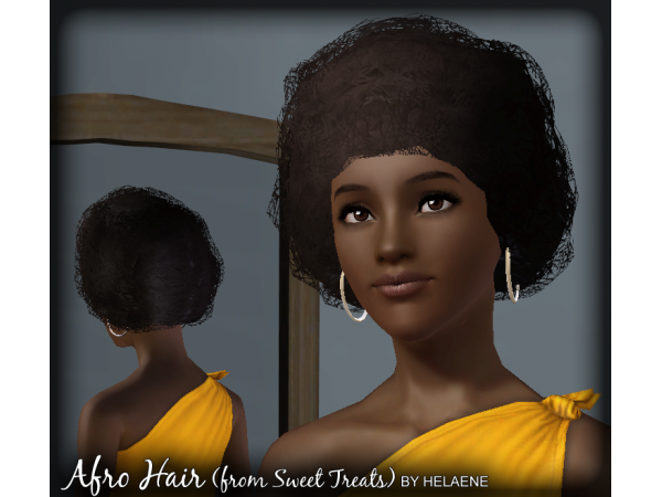 Black hair hotsell sims 3