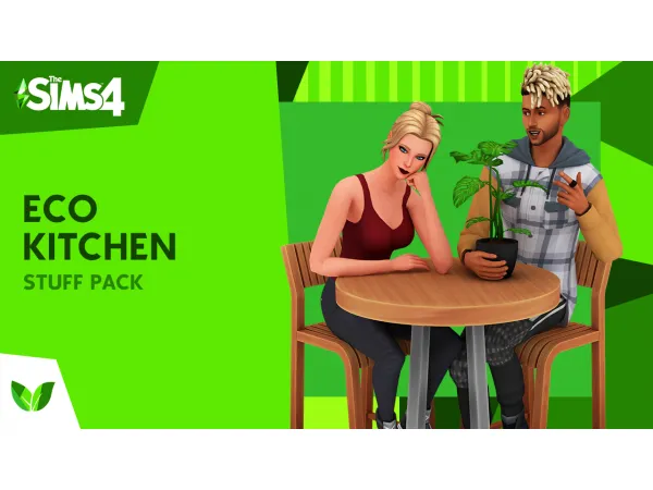 Maxis Match Eco Kitchen Stuff Custom Stuff Pack by littledica - The Sims 4 Custom Content