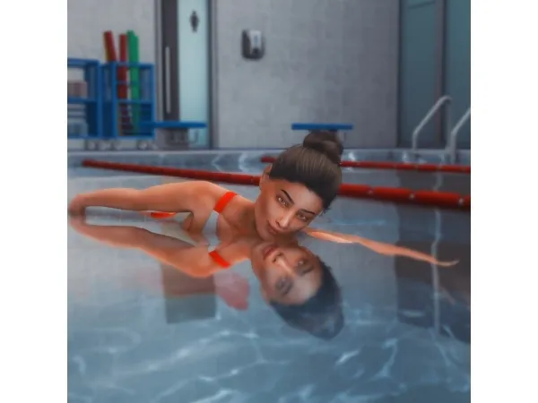Maxis Match Swimming Pose Pack - The Sims 4 Custom Content