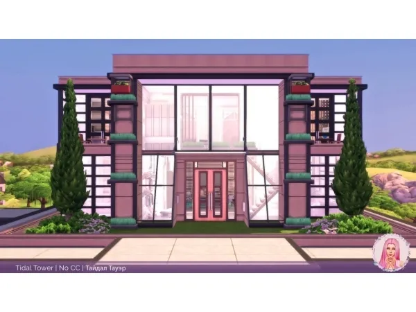 Alpha Tidal Tower University Housing No sims by simsfinds - The Sims 4 Custom Content