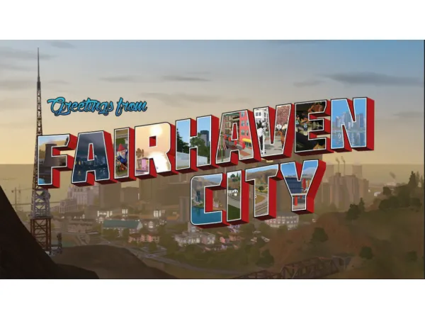 Fairhaven City by simsfinds - The Sims 3 Custom Content