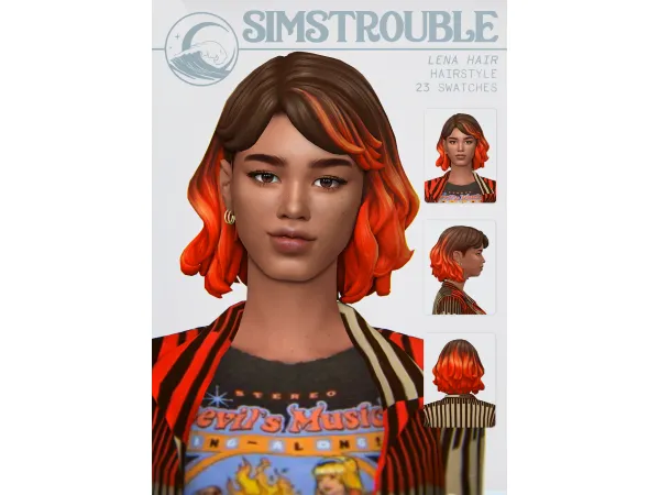 Maxis Match LENA by simsfinds - The Sims 4 Custom Content