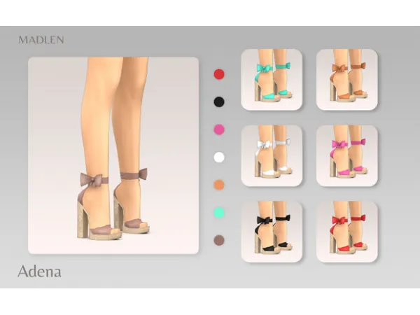 Maxis Match Madlen Adena Shoes (Heel) - The Sims 4 Custom Content