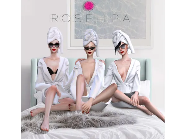 Alpha [ROSELIPA] Women Like Me pose pack by simsfinds - The Sims 4 Custom Content