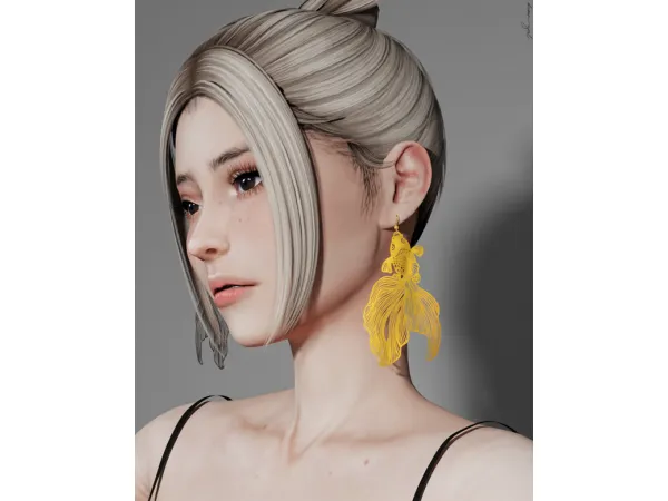 Alpha gold fish earning - The Sims 4 Custom Content