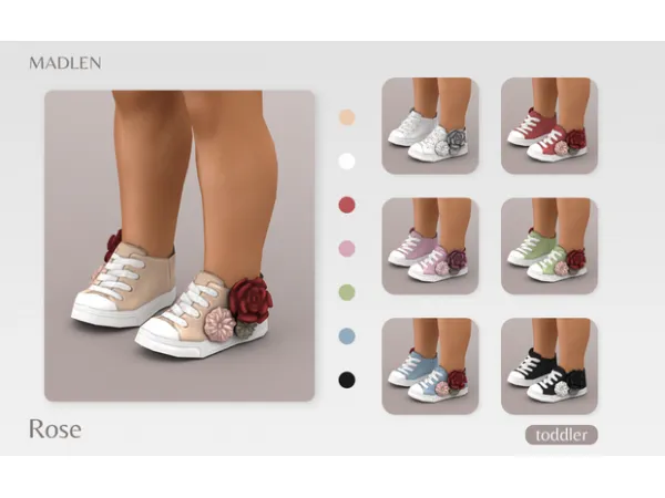 Maxis Match Madlen Rose Shoes by simsfinds - The Sims 4 Custom Content