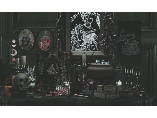 Alpha Old Simblreen Gifts - The Sims 4 Custom Content