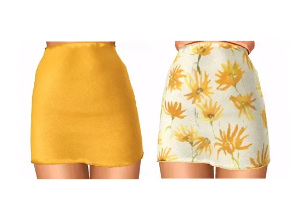 Tight High Waist Skirt by simsfinds - The Sims 3 Custom Content