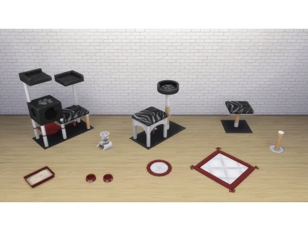 Maxis Match Cats and Dogs Recolor Set - The Sims 4 Custom Content