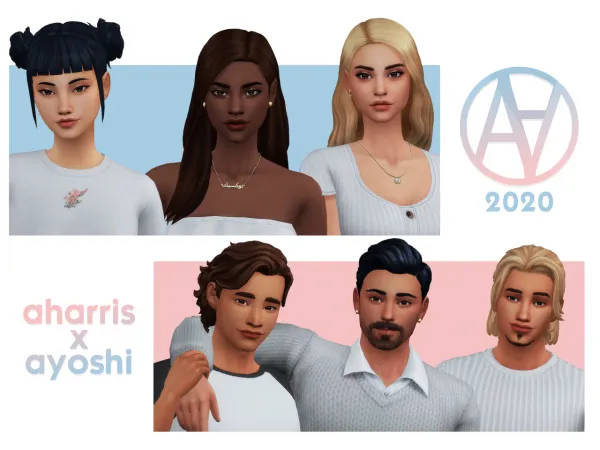 Maxis Match AxA 2020 by simsfinds - The Sims 4 Custom Content