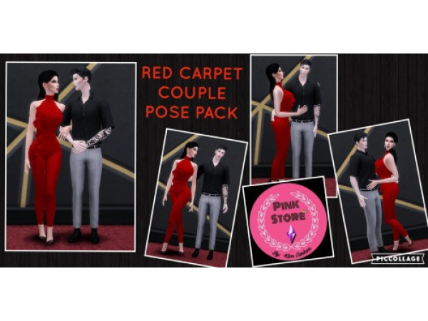 ROSELIPA] COUPLE RED CARPET THANK GIFT 3000 FOLLOWERS by ROSELIPA - The  Sims 4 Download - SimsFinds.com