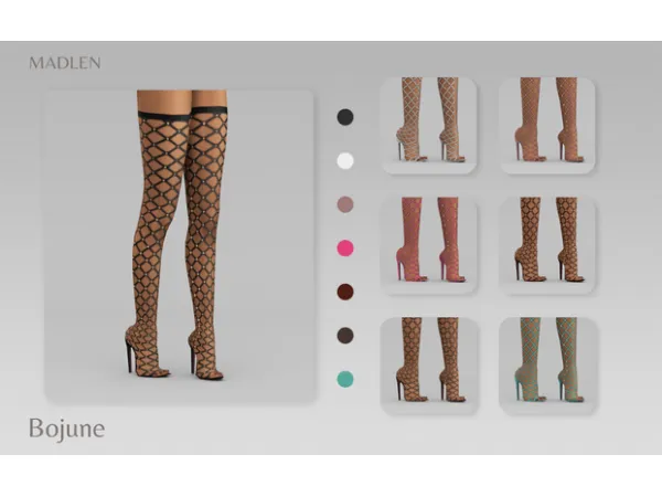 Maxis Match Madlen Bojune Boots - The Sims 4 Custom Content