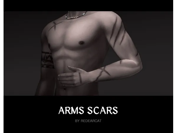 Mix ARMS SCAR_1 - The Sims 4 Custom Content