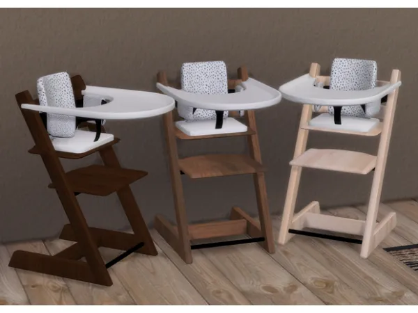 Mix Tripp Trapp Toddler Chair sims by simsfinds - The Sims 4 Custom Content