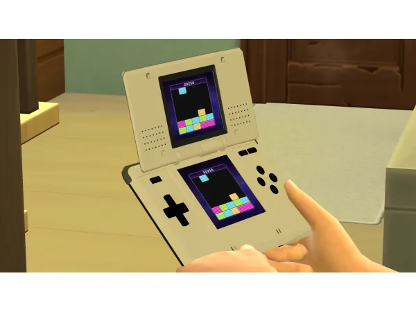 Alpha Usable Nintendo DS by simsfinds - The Sims 4 Custom Content