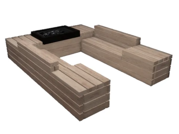 Maxis Match Sauna sims by simsfinds - The Sims 4 Custom Content