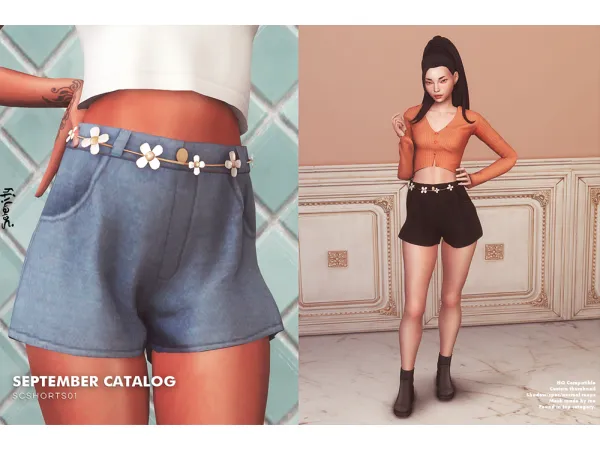 Alpha SC Short01 - The Sims 4 Custom Content