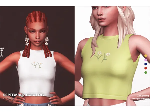 Mix SC Top01 by serenity-cc - The Sims 4 Custom Content