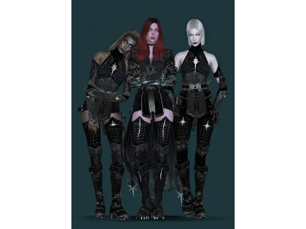 Alpha Gravechill Banshee by simsfinds - The Sims 4 Custom Content