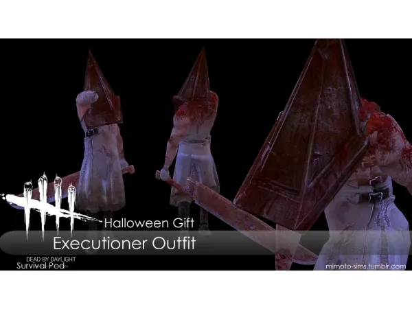 Alpha Dead by Daylight The Executioner Set - The Sims 4 Custom Content