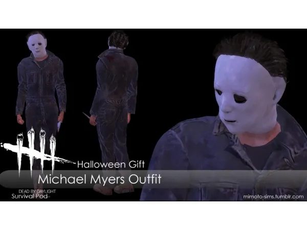 Alpha Dead by Daylight Michael Myers Set - The Sims 4 Custom Content